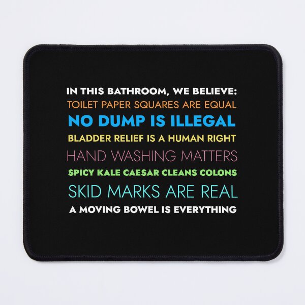 Item preview, In This Bathroom We Believe designed and sold by mindful iris.