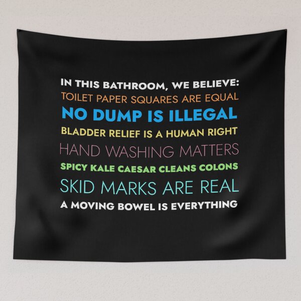Item preview, In This Bathroom We Believe designed and sold by mindful iris.