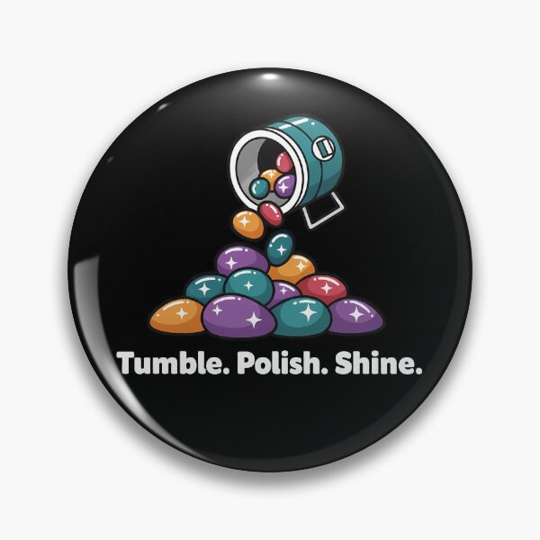 Item preview, Tumble Polish Shine Gems designed and sold by zbox1.