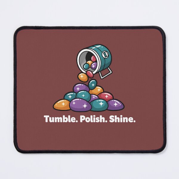 Item preview, Tumble Polish Shine Gems designed and sold by zbox1.