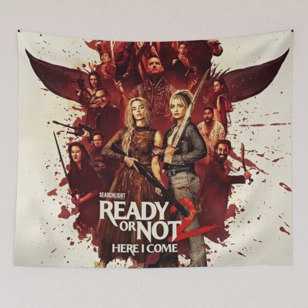 Item preview, Ready or not 2 here i come movie 2026 designed and sold by Katiakity.