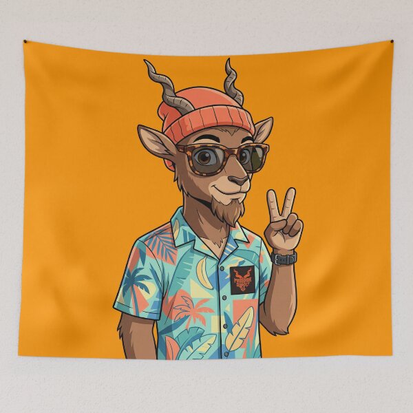 Item preview, Markhor Supply Chill Mascot designed and sold by Markhor Supply.