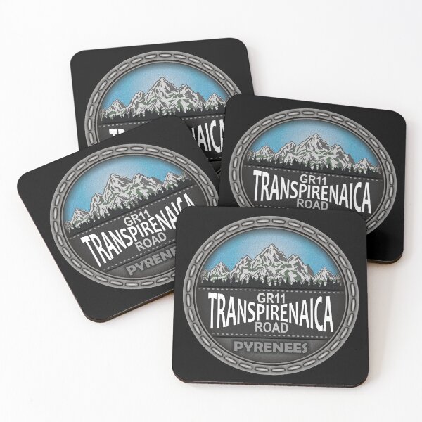 Item preview, Transpirenaica GR 11 Road Pyrenees stitching effect designed and sold by studioss76.