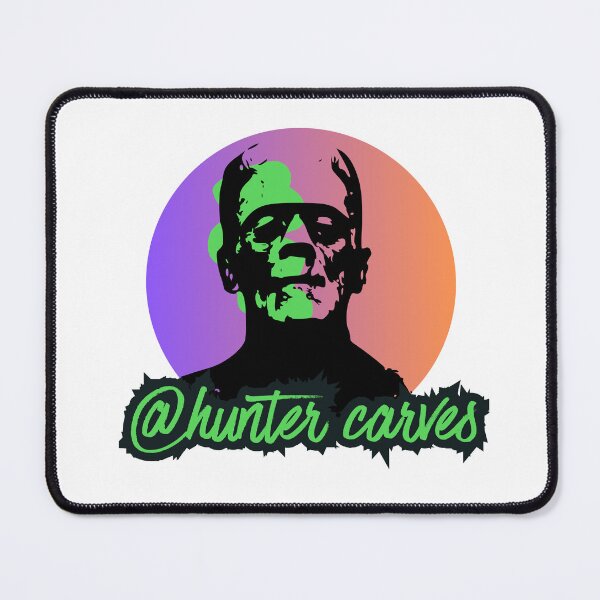 Item preview, Boris Karlov's Frankenstein's Monster with hunter carves Branding designed and sold by hunter carves.