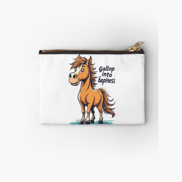 Item preview, Gallop Into Happiness – Cute Horse Illustration designed and sold by owi-art.