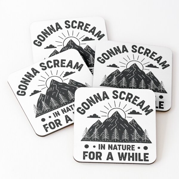Item preview, Gonna Scream in Nature for a While designed and sold by FaunaJam.