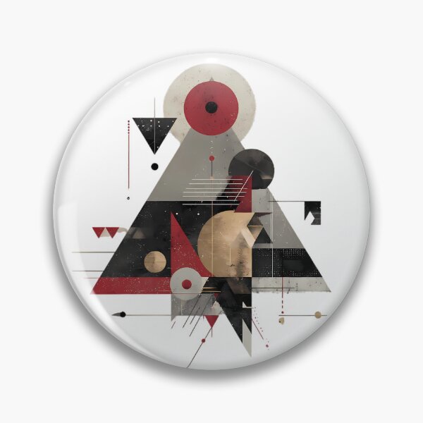 Item preview, Pyramid Exploring Intersection Nature Art Imagination Contemporary Illustrations designed and sold by ART ATTACK ZONE.