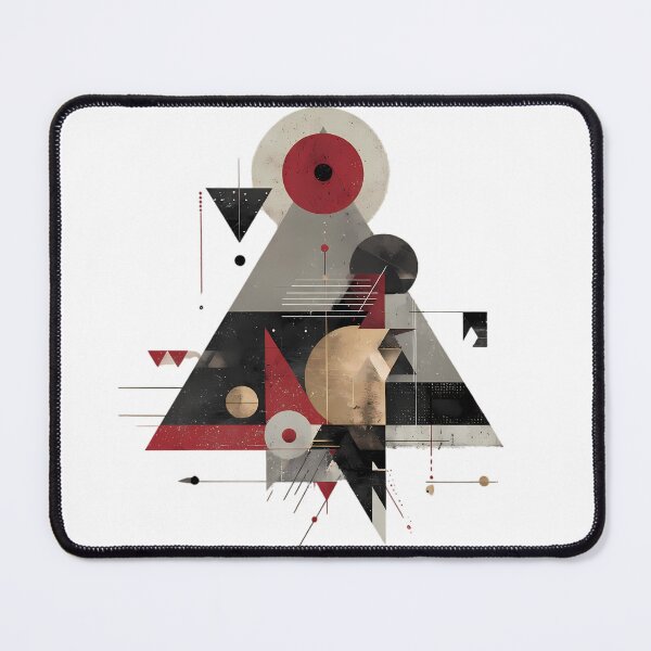 Item preview, Pyramid Exploring Intersection Nature Art Imagination Contemporary Illustrations designed and sold by ART ATTACK ZONE.