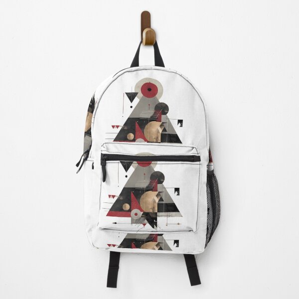 Item preview, Pyramid Exploring Intersection Nature Art Imagination Contemporary Illustrations designed and sold by ART ATTACK ZONE.