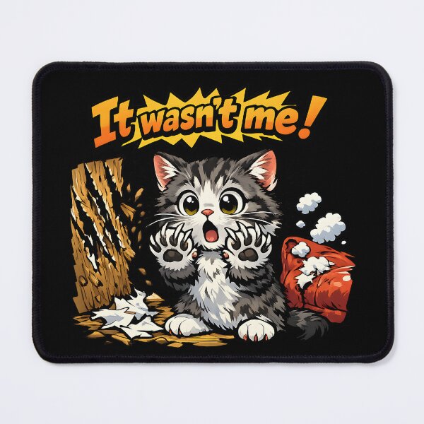 Item preview, cat scratch Sassy Cat Attitudes designed and sold by Uglyandcute.