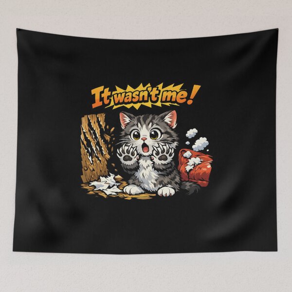 Item preview, cat scratch Sassy Cat Attitudes designed and sold by Uglyandcute.