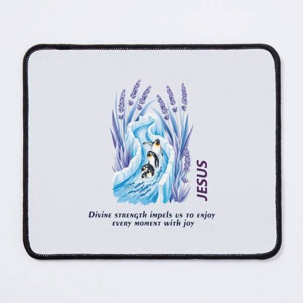 Item preview, Penguins in the River of God's Life designed and sold by the artedivino.