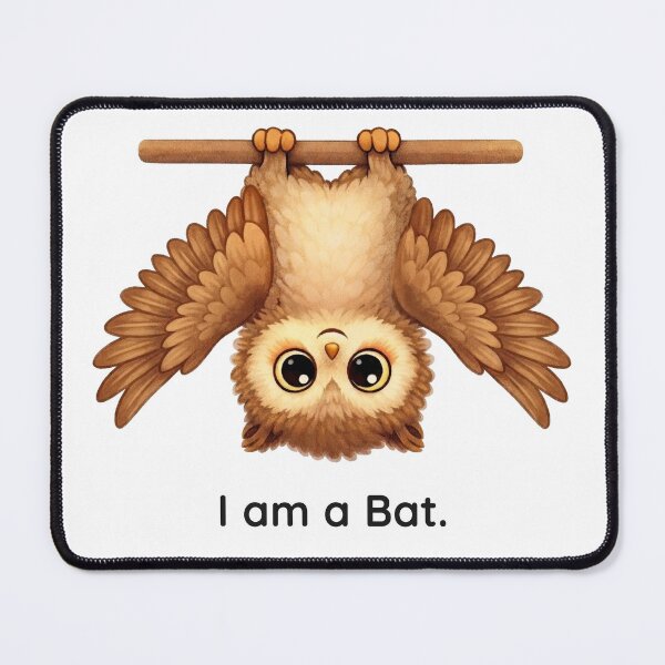 Item preview, I Am a Bat – Funny Hanging Owl T-Shirt for Kids & Animal Lovers designed and sold by FunscapeHQ.