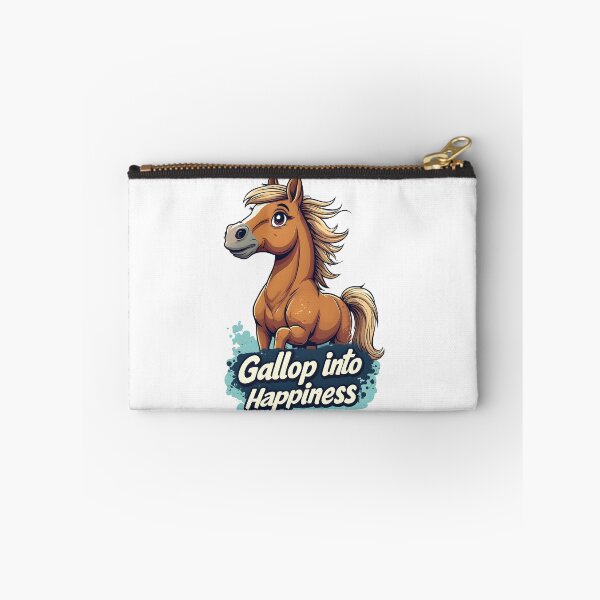 Item preview, Gallop Into Happiness – Cute Horse Illustration designed and sold by owi-art.