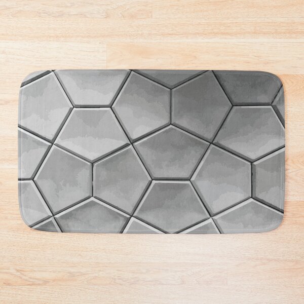 Item preview, Interlocking Hexagonal Metallic Tile Pattern designed and sold by Arturo Daniel Garcia Palomo.