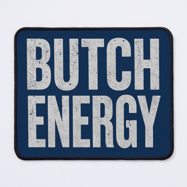 Item preview, Butch Energy Aesthetic Minimalist Bold Typography designed and sold by EchoPrint Co..