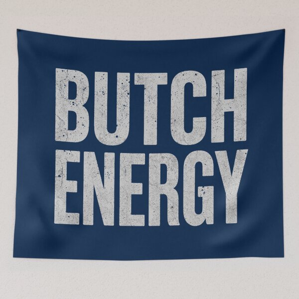 Item preview, Butch Energy Aesthetic Minimalist Bold Typography designed and sold by EchoPrint Co..