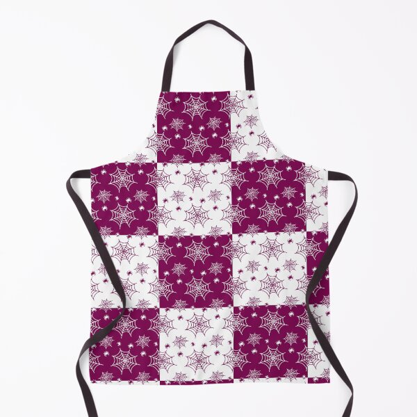 Item preview, White and dark pink interchange web pattern designed and sold by serenebookworm.