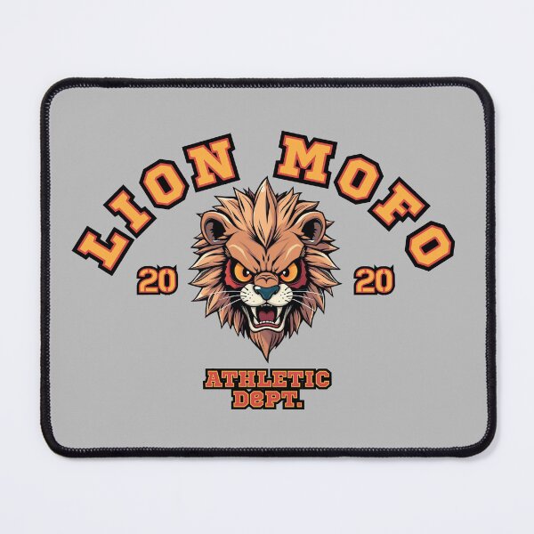 Item preview, Lion Mofo College Logo Style Gym Wear designed and sold by pUNKnown.