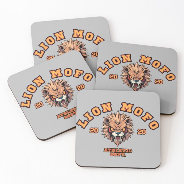 Item preview, Lion Mofo College Logo Style Gym Wear designed and sold by pUNKnown.