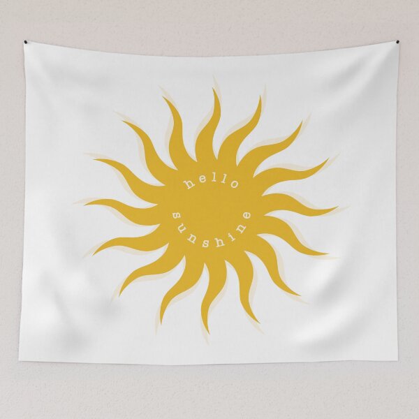Item preview, Hello Sunshine — Boho Sun Graphic designed and sold by This Is Riley.