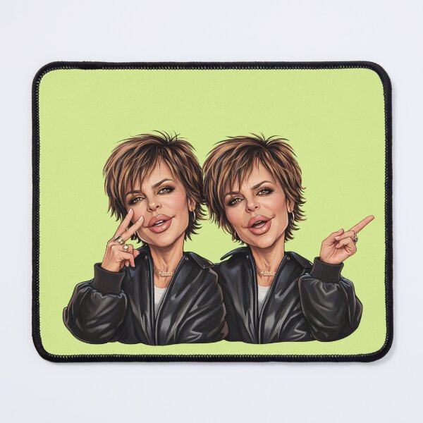 Item preview, Lisa Rinna Fake Smoking Art – The Traitors Meme Reality TV Icon designed and sold by SimplyJasper.