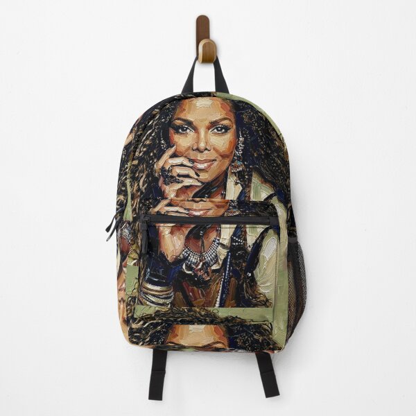 Item preview, The Velvet Rope: Janet Jackson Lush Impasto Portrait designed and sold by Art's Diner.