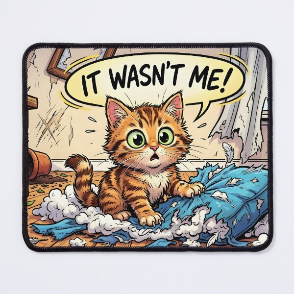 Item preview, cat scratch Sassy Cat Attitudes designed and sold by Uglyandcute.