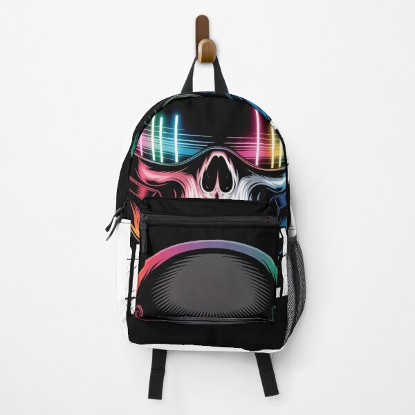 Item preview, Sobreviviente Neon Skull Helmet | Cyberpunk Survivor Graphic Design designed and sold by OmniiProspera.