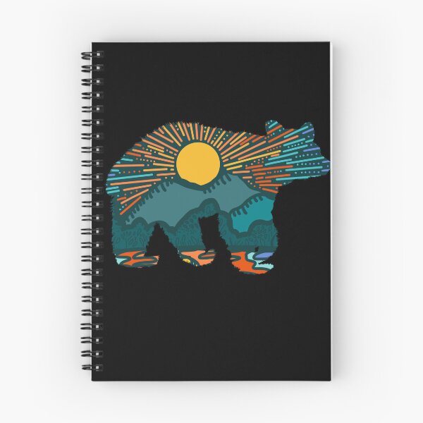 Item preview, Sunset Mountains Bear Silhouette designed and sold by CampK80.