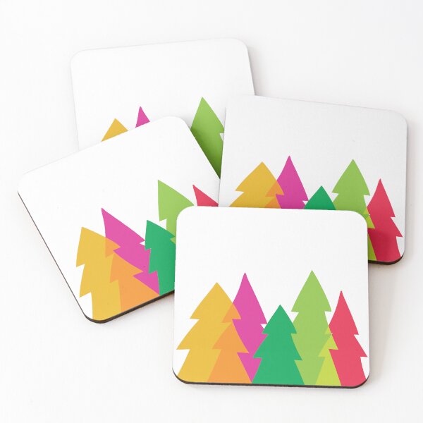 Item preview, Modern Colorful Forest Trees designed and sold by This Is Riley.