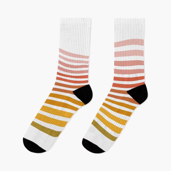 Item preview, Modern Minimalist Waves Geometric Lines Retro Mid Century Warm Colors designed and sold by This Is Riley.
