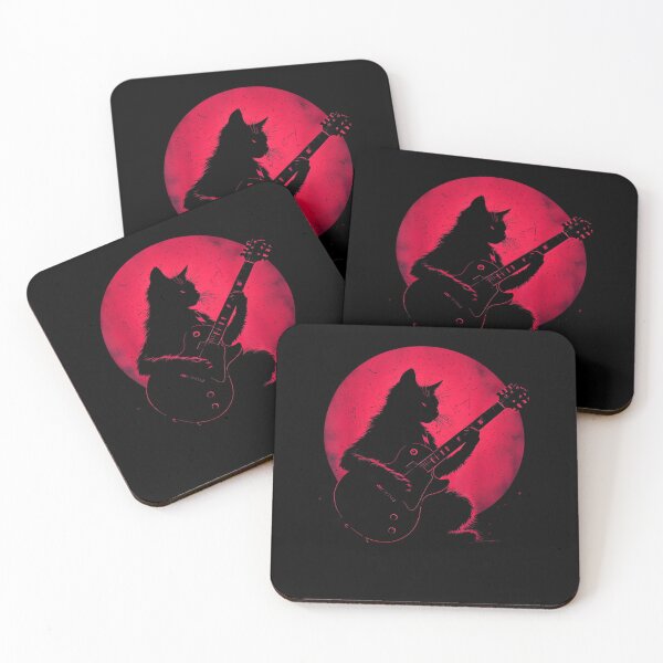 Item preview, Cat Playing Guitar Rock  designed and sold by Cheesymatiion.