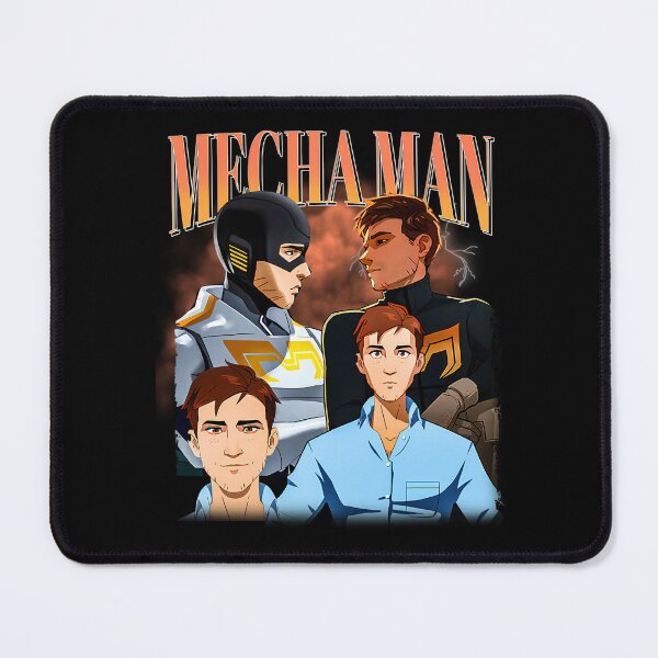 Item preview, Mecha Man 90S Graphic Style designed and sold by IdyayaouART.