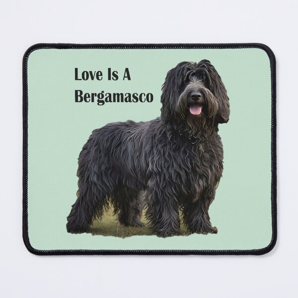 Item preview, "Love Is a Bergamasco: A Tale of Loyalty and Joy" designed and sold by A-Work-Of-Art.