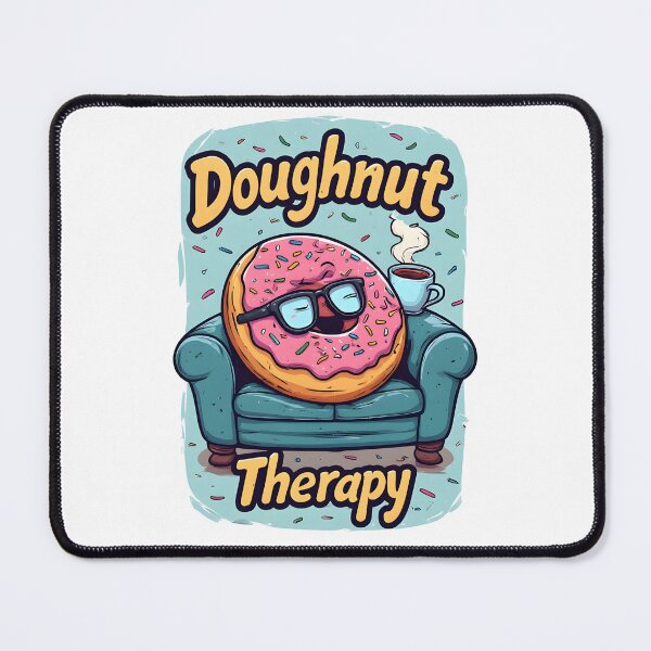 Item preview, Funny Doughnut Therapy – Gift for Donut Lovers designed and sold by owi-art.