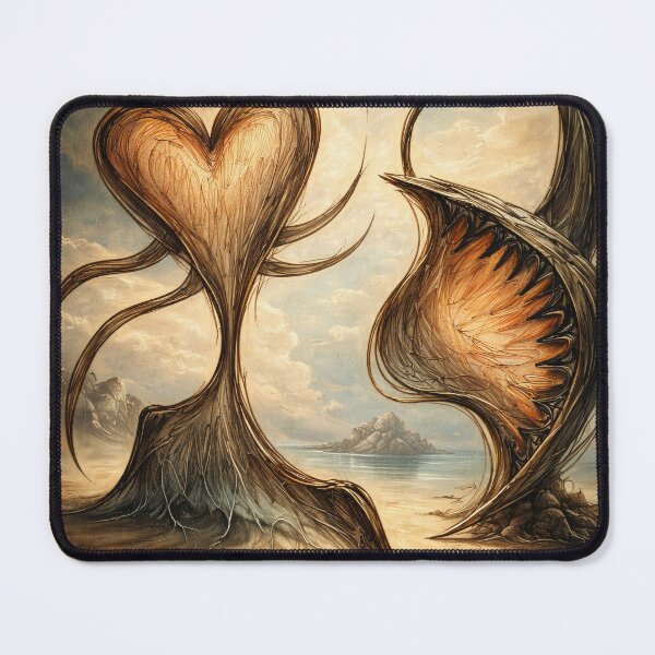 Item preview, Two Forms of the Same Heart - Rooted and Becoming designed and sold by ECHOES from the SOUL.