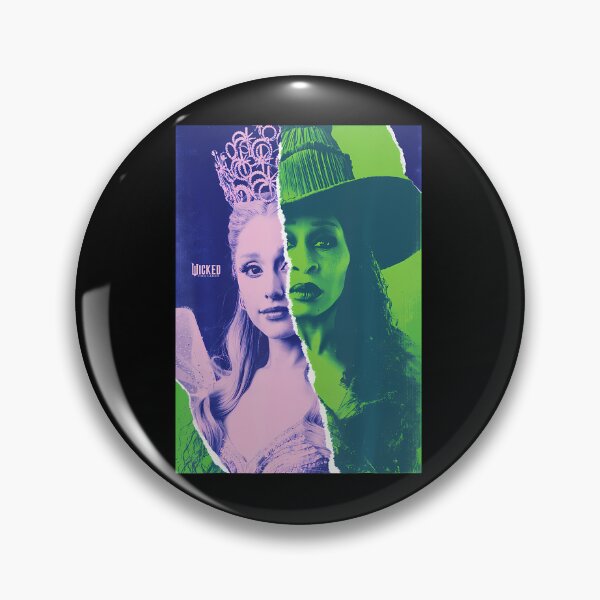 Item preview,  Wicked For Good Glinda And Elphaba Split Portrait  designed and sold by IdyayaouART.