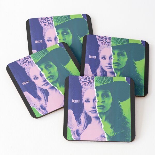 Item preview,  Wicked For Good Glinda And Elphaba Split Portrait  designed and sold by IdyayaouART.