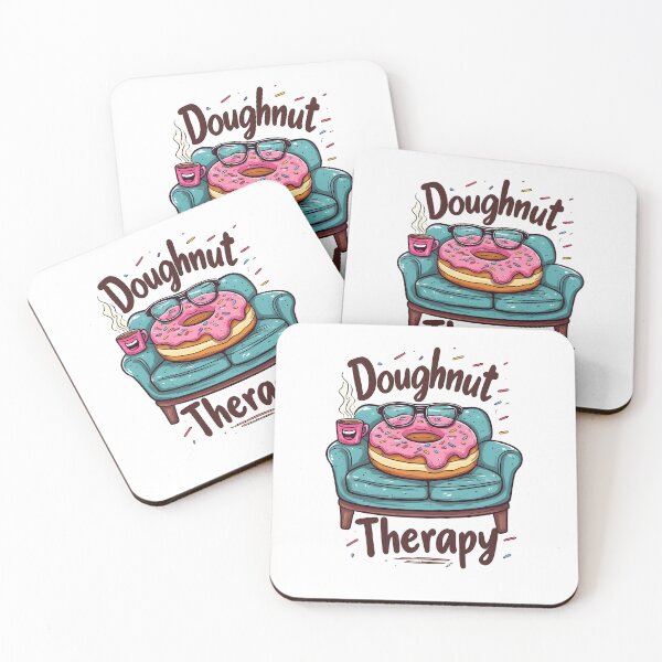 Item preview, Doughnut Therapy – Funny Gift for Donut Lovers designed and sold by owi-art.