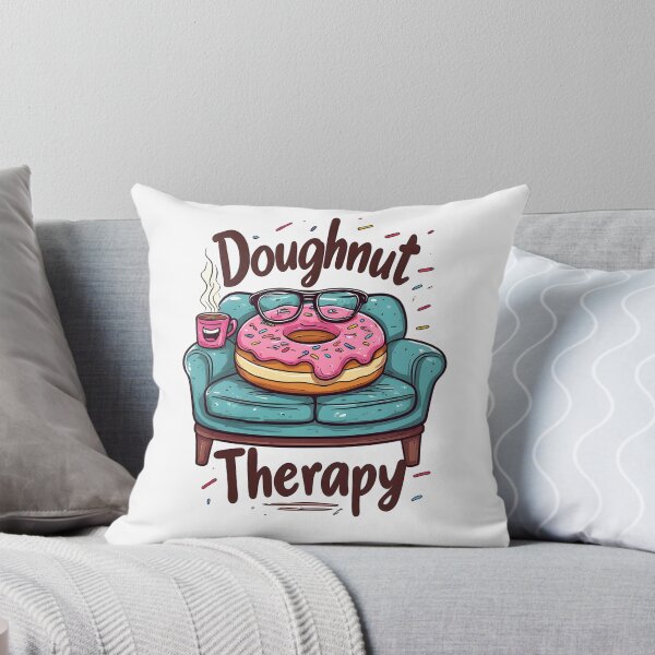 Item preview, Doughnut Therapy – Funny Gift for Donut Lovers designed and sold by owi-art.