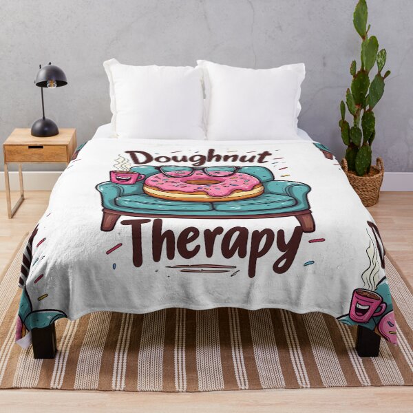 Item preview, Doughnut Therapy – Funny Gift for Donut Lovers designed and sold by owi-art.