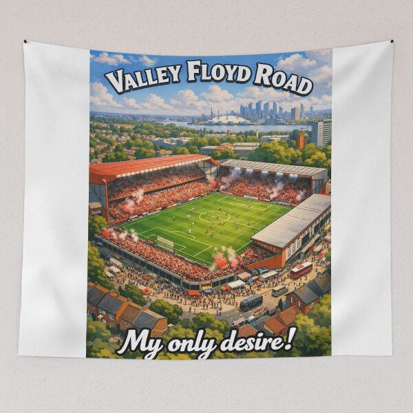 Item preview, Valley Floyd Road Football Stadium Art – My Only Desire Fan Design designed and sold by GarnerSupplyCo.