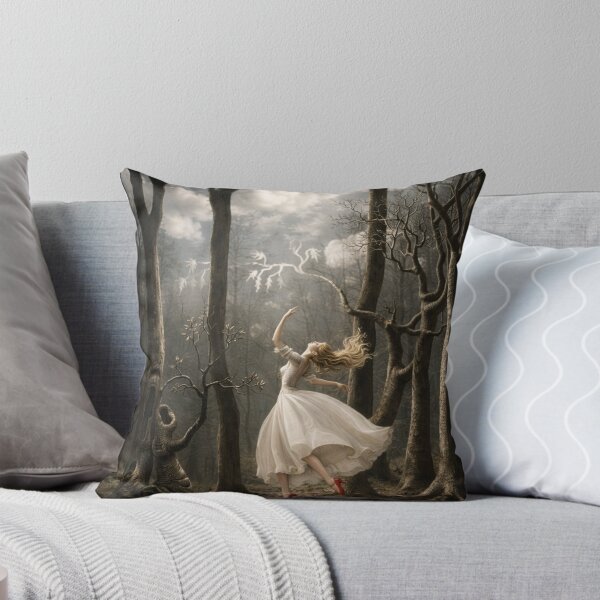 Item preview, Enchanted Forest Surreal Fantasy Dancing Woman Illustration for Fantasy & Nature Lovers designed and sold by RickE.