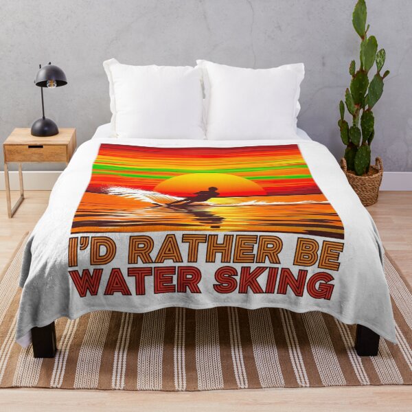 Item preview, Retro Water Skiing Sunset designed and sold by Pollock.