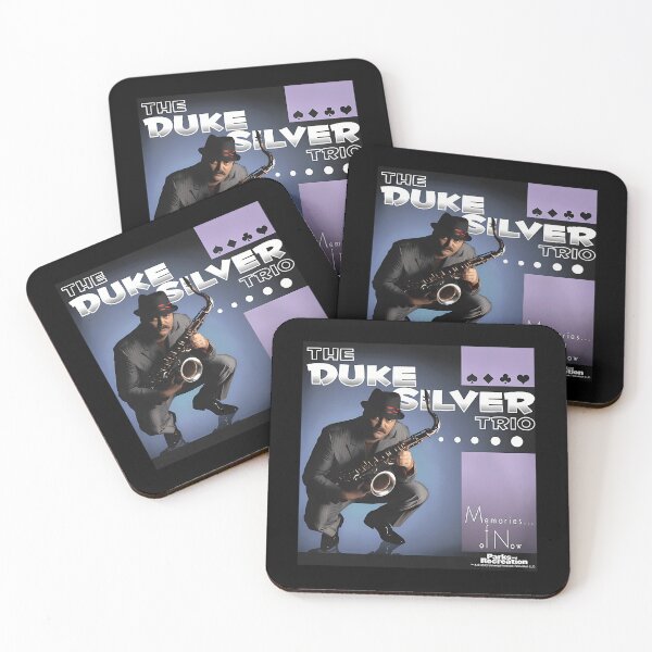 Item preview, Popfunk Classic Parks  Rec Dukee Silverr Trioo Smooth Jazz designed and sold by AI-Pets.