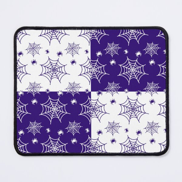 Item preview, White and purple interchange web pattern designed and sold by serenebookworm.