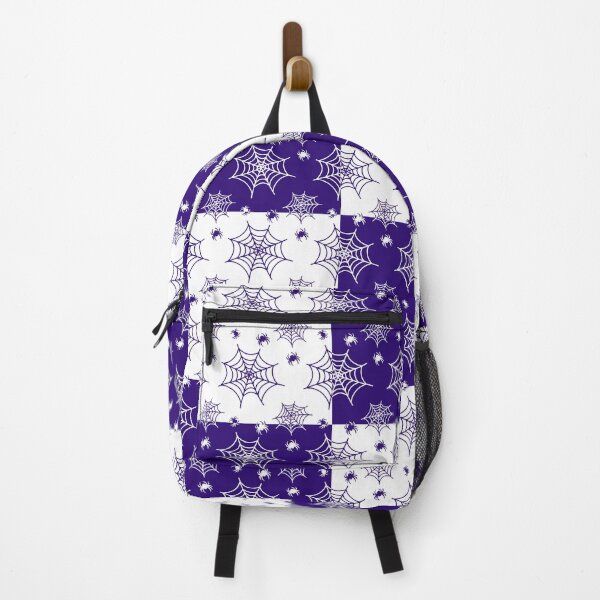 Item preview, White and purple interchange web pattern designed and sold by serenebookworm.