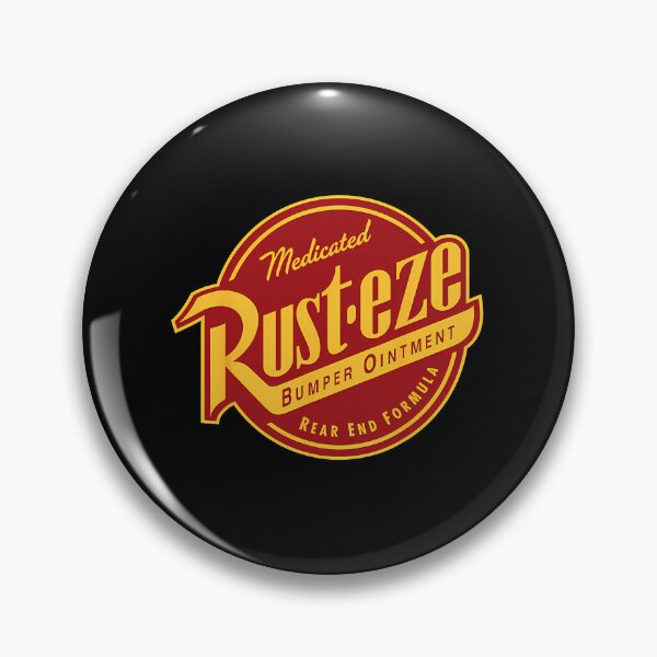 Item preview,  Disney Pixar Cars 2 Rust-Eze Ointment Badge  designed and sold by IdyayaouART.