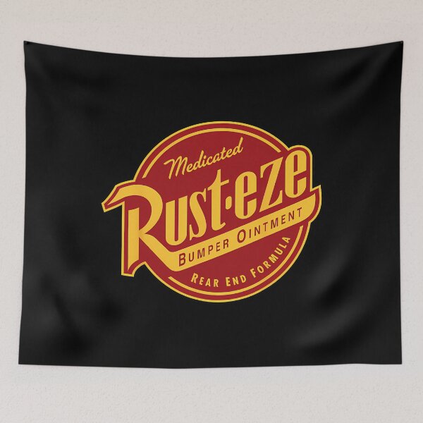 Item preview,  Disney Pixar Cars 2 Rust-Eze Ointment Badge  designed and sold by IdyayaouART.